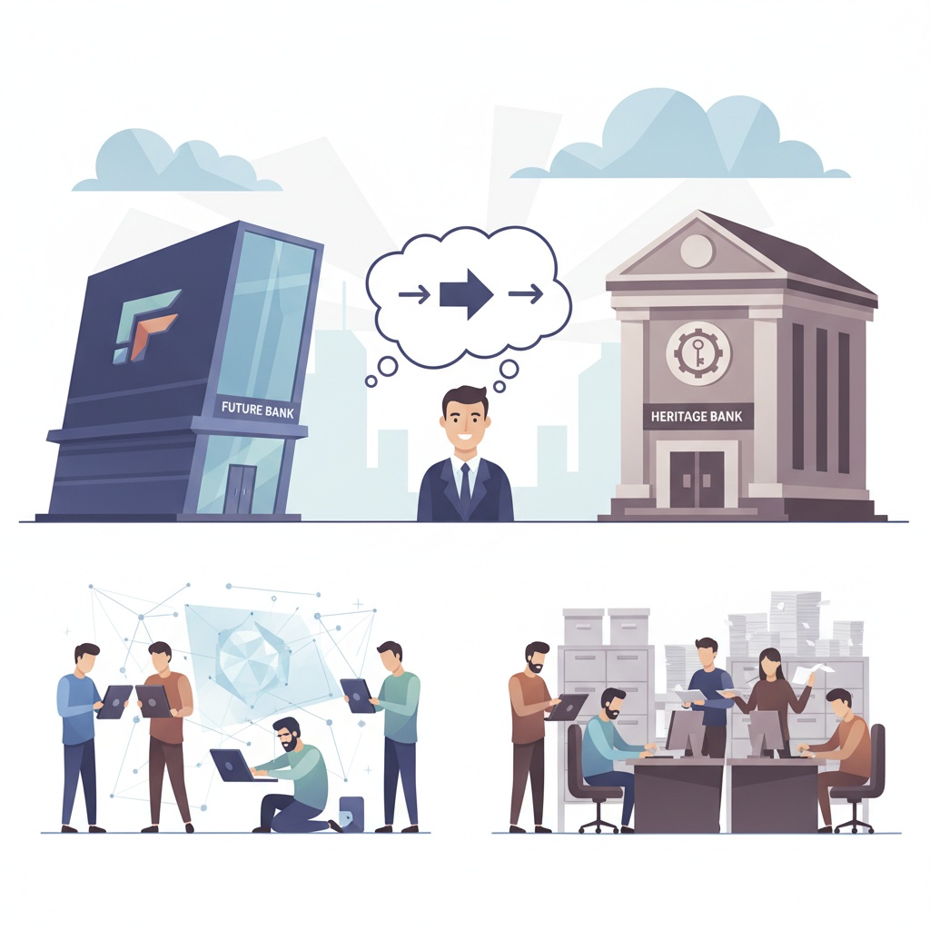Banques professionnelles numériques